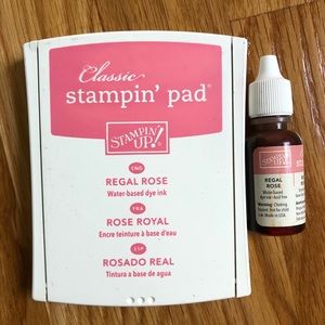 Stampin’ Up Regal Rose Ink pad with re-inker